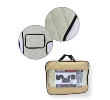 Коврик стеганный SCANIA R6 АКПП 2018 г.в бежевый-foto2