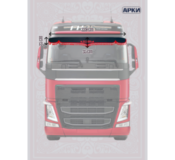 Ламбрекен и уголки из экокожи Joker Вся жизнь-игра дорога черный/красный-foto5