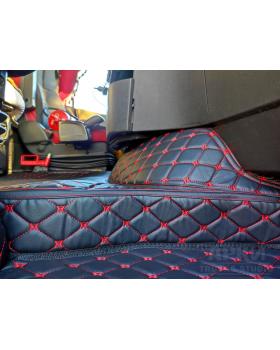 3D Коврик VOLVO FH16 АКПП Черный-красный