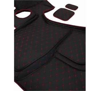 3D Коврик SHACMAN X3000 рестайлинг Черный/Красный-foto3