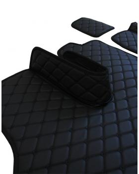 3D Коврик MAN TGX 2021 ручник на панели, Черный-foto2