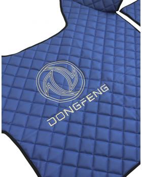 Коврик DONGFENG Синий вышивка (ручник на полу)-foto5