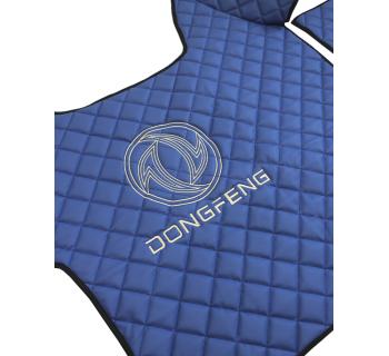 Коврик DONGFENG Синий вышивка (ручник на полу)-foto5