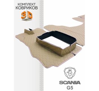 Ковры SCANIA 5G АКПП, В-пневмо П-табурет,с холодильником 3D