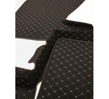 3Д ковры FAW J7 Коричневые, стежка бабочка-foto2