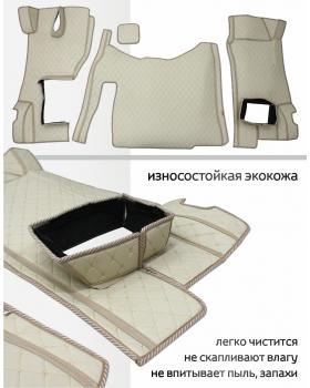 3D Коврик FOTON Auman Бежевый -foto2