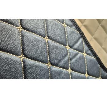 3D Ковры SCANIA R5 АКПП Черные В-пневме П-табурет без хол-ка-foto2