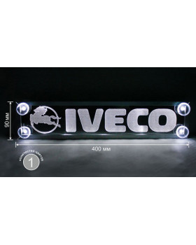Светодиодная табличка IVECO 400*90мм