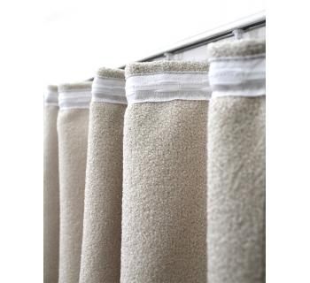 Шторы лобового окна SHACMAN (90х220) бежевый/ темно-бежевый-foto4