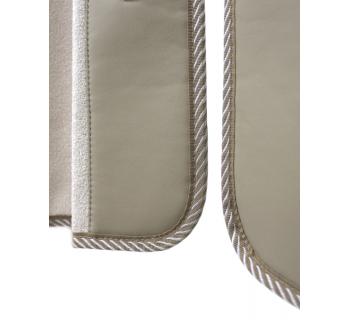 Шторы лобового окна SHACMAN (90х220) бежевый/ темно-бежевый-foto5