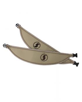 Шторы лобового окна SHACMAN (90х220) бежевый/ темно-бежевый-foto6