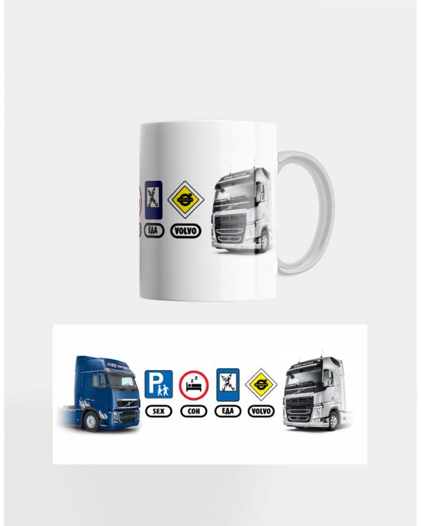 Кружка керамическая VOLVO