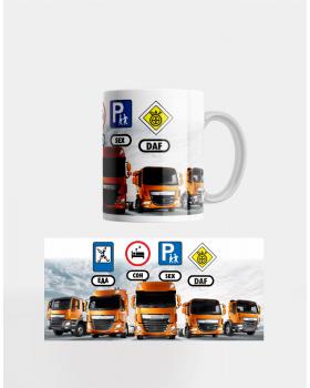 Кружка керамическая DAF
