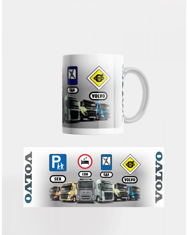 Кружка керамическая VOLVO