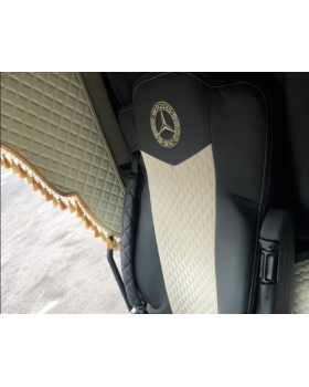 Чехлы MERCEDES Actros MP3 Rest Кабрио Экокожа вышивка -foto2
