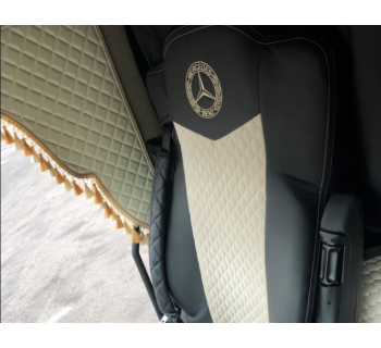 Чехлы MERCEDES Actros MP3 Rest Кабрио Экокожа вышивка -foto2
