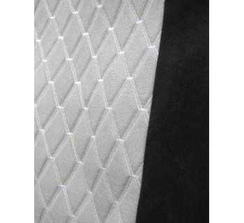 Чехлы SHACMAN X6000 с вышивкой кабрио коричневый/бежевый-foto3