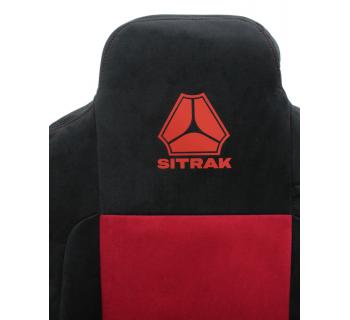 Чехлы SITRAK MAX База Кабрио Черный/ Красный-foto5