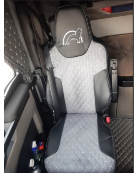 Чехлы MAN TGX 18г. Э/К Бронза вышивка-foto2