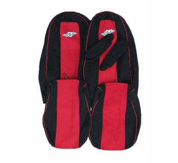 Чехлы VOLVO FH16 Астра красная с шелкографией-foto2