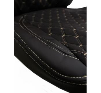 Чехлы SITRAK MAX Original Велюр Экокожа Коричневый/Коричневый-foto4