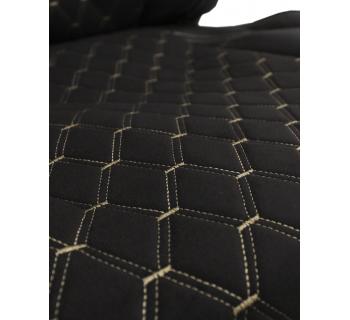 Чехлы SITRAK MAX Original Велюр Экокожа Коричневый/Коричневый-foto5