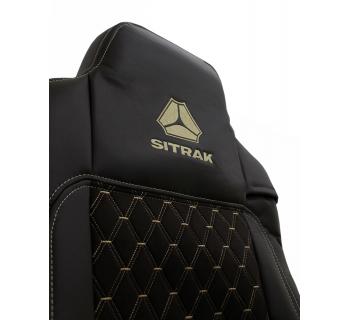 Чехлы SITRAK MAX Original Велюр Экокожа Коричневый/Коричневый-foto6