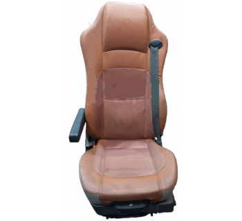 Чехлы FOTON Auman Велюр Экокожа с вышивкой Черный/Синий-foto2