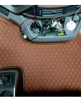 Ковры 3D в грузовик DONGFENG GX Коричневый Светлый -foto3