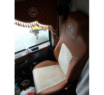 Чехлы DONGFENG Велюр и экокожа Беж/Паприка с вышивкой