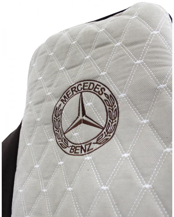 Чехлы MERCEDES Actros MP3 Кабрио Коричневый/Бежевый