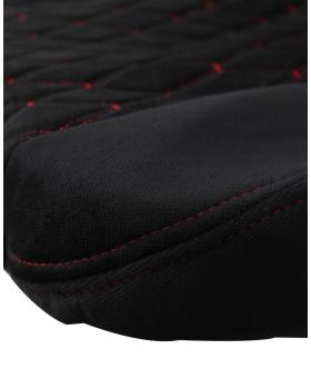 Чехлы MERCEDES Actros MPIV Черный красная стежка-foto2