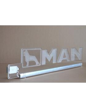 Светодиодная табличка MAN 680мм-foto3
