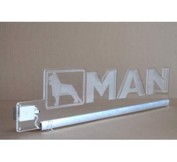 Светодиодная табличка MAN 510мм-foto3