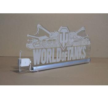 Светодиодная табличка WORLD OF TANKS 590мм-foto3