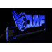 Светодиодная табличка DAF 590мм логотип