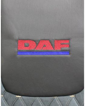 Чехлы DAF 105-106 Э/К велюр с вышивкой -foto2