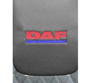 Чехлы DAF 105-106 Э/К велюр с вышивкой -foto2