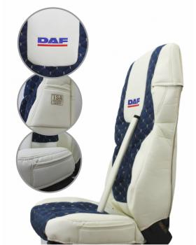 Чехлы DAF 105-106 Э/К Беж. с вышивкой-foto2