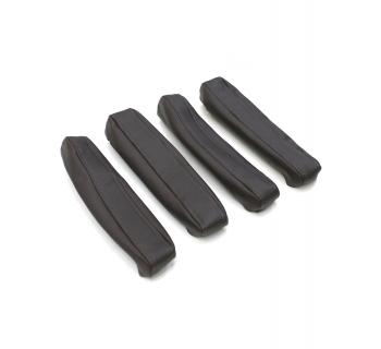 Чехлы DONGFENG Кабрио и экокожа Коричневые вышивка-foto6