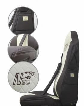 Чехлы на К-5490 NEO Экокожа коричневый -foto3