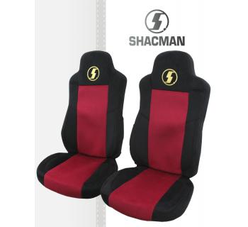 Чехлы SHACMAN X3000 (Рестайлинг) Черный/ Красный