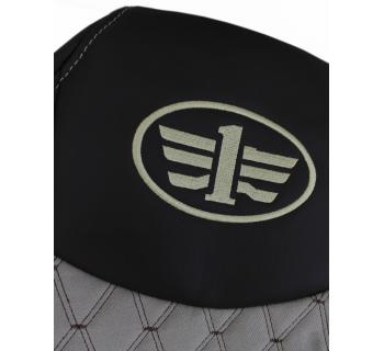 Чехлы FAW J6 LX Кабрио Экокожа коричневый/бежевый-foto3