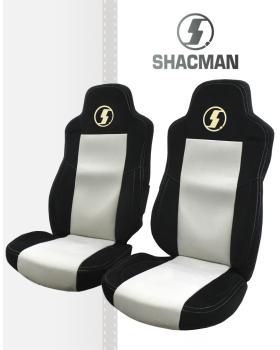 Чехлы SHACMAN X3000 (Рестайлинг) Черный/ Бежевый