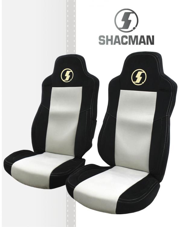 Чехлы SHACMAN X3000 (Рестайлинг) Черный/ Бежевый