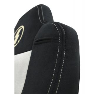 Чехлы SHACMAN X3000 (Рестайлинг) Черный/ Бежевый-foto4