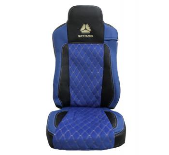 Чехлы SITRAK MAX Кабрио-Экокожа синий/ черный-foto3