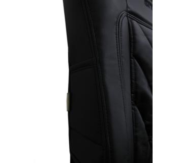 Чехлы SITRAK MAX Original Экокожа вышивка Черный-foto6