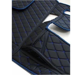 3D Коврик SITRAK C7H (Самосвал) Черный/Синий узкая кабина-foto3