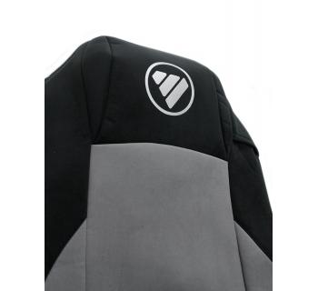 Чехлы FOTON Auman база кабрио черный/ серый-foto4